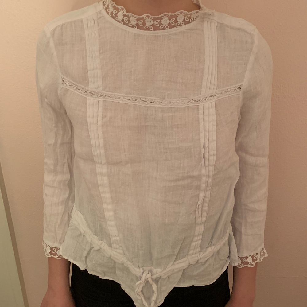White Zara Blouse